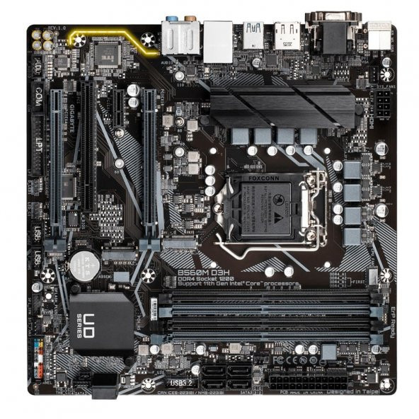 Gigabyte B560M-D3H DDR4 5333MHZ Anakart - 2
