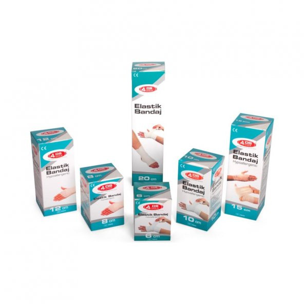 Ds Elastik Bandaj 8 x 150 cm - 3