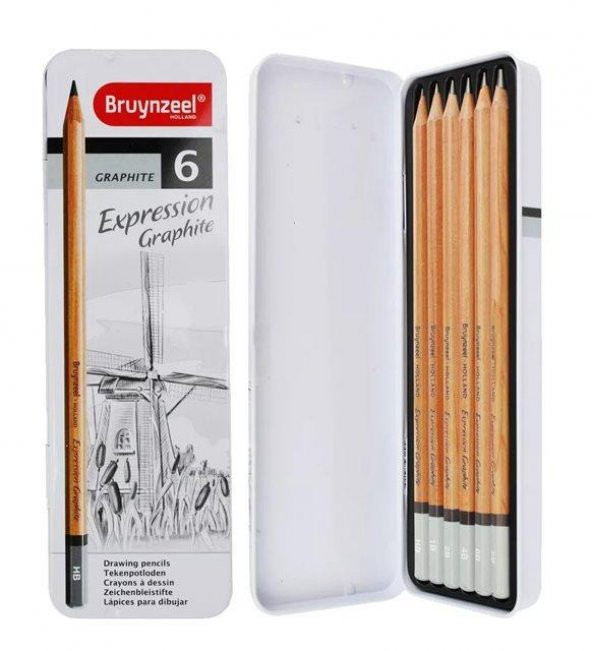 BRUYNZEEL EXPRESSION GRAPHITE 6LI SET