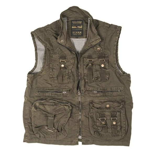 STURM SURVIVAL COK CEPLI YESIL YELEK - 7