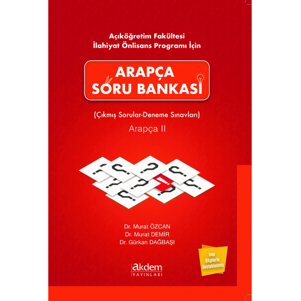 Arapça Soru Bankası ( Çıkmış Sorular- Deneme Sınavları) Arapça II