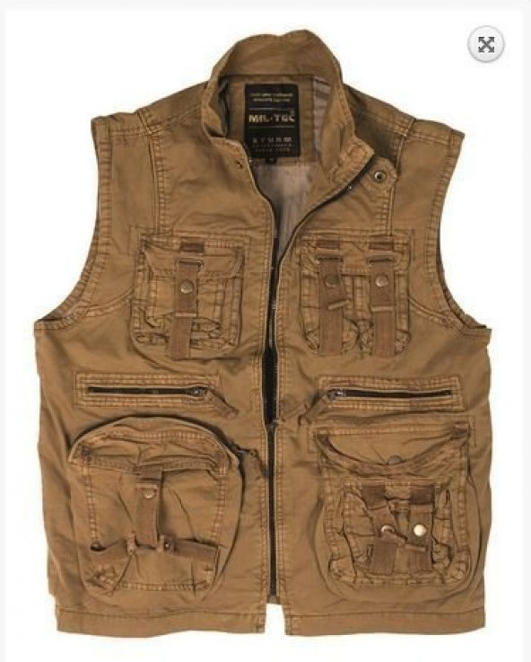 STURM SURVIVAL COK CEPLI KAHVE YELEK - 4