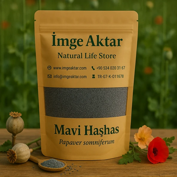 Mavi Haşhaş 100g - Resim 2