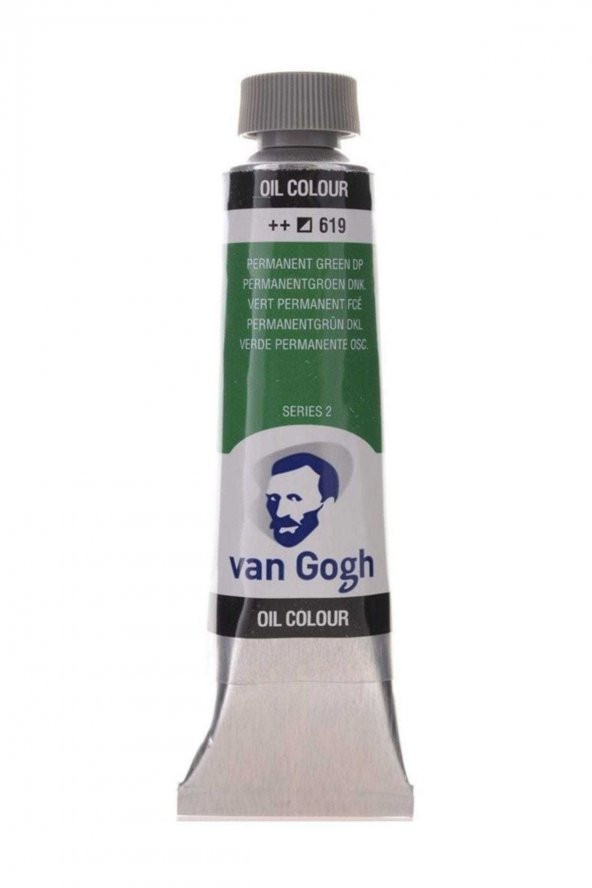 Van Gogh Yağlı Boya 40 ml. 619 Permanent Green Deep