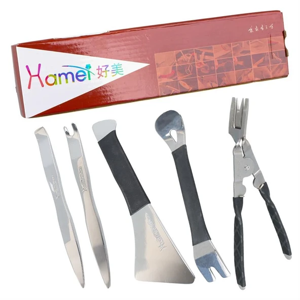 Ayt Carstar Hm-598pro Ara Oto Kapı Kolu Çerçeve Sökme Seti Aparatı Torpido Sökme Parçası - 2