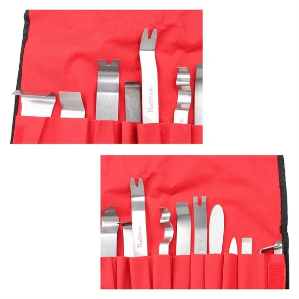 Ayt Carstar Hm-1398a Oto Araç İçi Ses Sistemi Lastik Kapı Sökme Düzeltme Çıkartma Aparatı Torpido Sökücü - 6