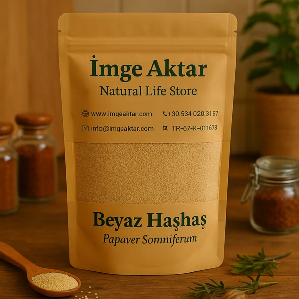 Beyaz Haşhaş 100g ürün görseli