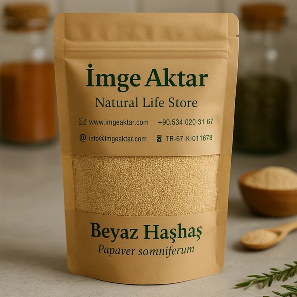 Beyaz Haşhaş 100g - Resim 2