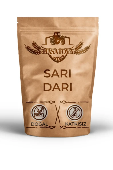 Sade Kuş Yemi Sarı Darı 1 KG Tozsuz
