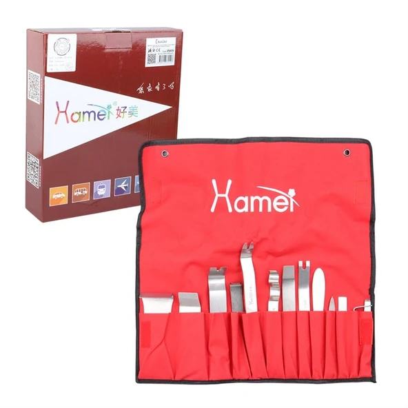 Ayt Carstar Hm-1398a Oto Araç İçi Ses Sistemi Lastik Kapı Sökme Düzeltme Çıkartma Aparatı Torpido Sökücü - 4