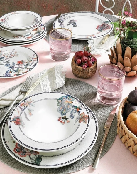 Pierre Cardin Gabriel 24 Parça 6 Kişilik Yemek Takımı - 2