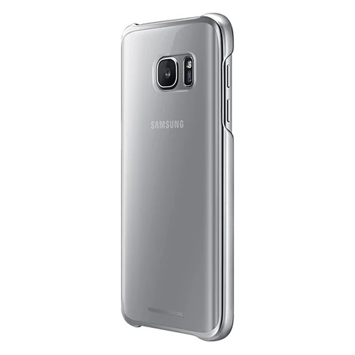 Samsung Galaxy S7 Clear Back Cover Orjinal Kılıf - Gümüş EF-QG930CSEGWW