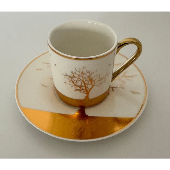 COOKER PORSELEN 6 LI KAHVE FİNCAN SETİ - 3