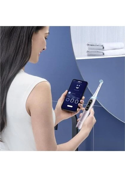 Oral-B iO 9 Pembe Şarjlı Diş Fırçası - 5