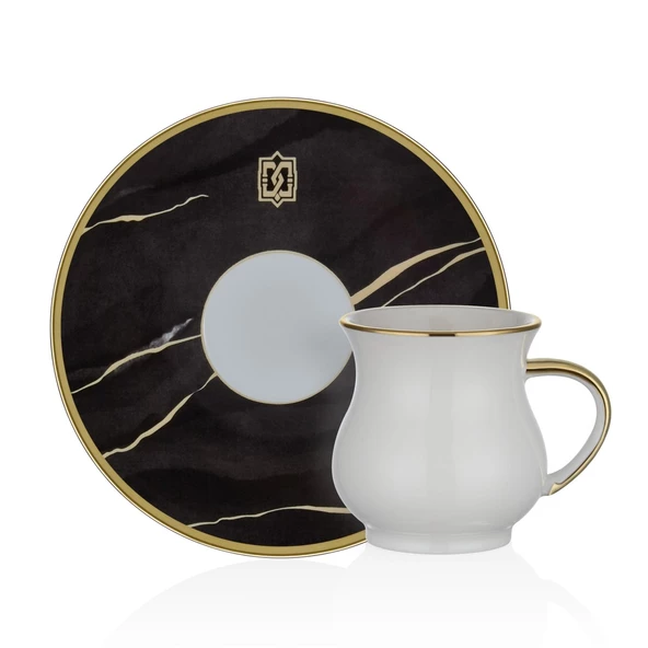 NEVA N3251 MARBLE PLUS 6 KİŞİLİK KAHVE FİNCAN TAKIMI