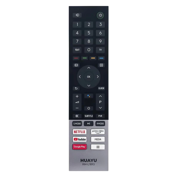 Ayt Huayu RM-L1893 Toshiba Universal Ses Komutsuz Lcd Led Tv Kumanda Uzaktan Kumanda
