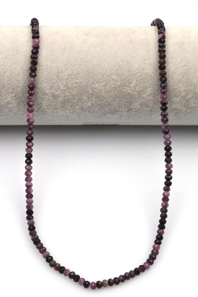 Sugulit Doğaltaş ( A Kalite ) Dizi 3 x 4 mm Rondel Kesim - Resim 2