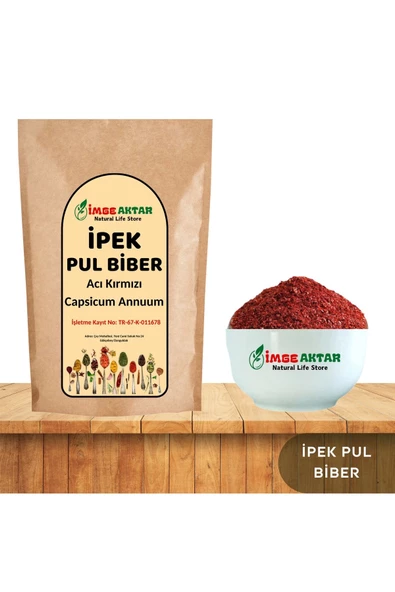 İpek Pul Biber Maraş 100g