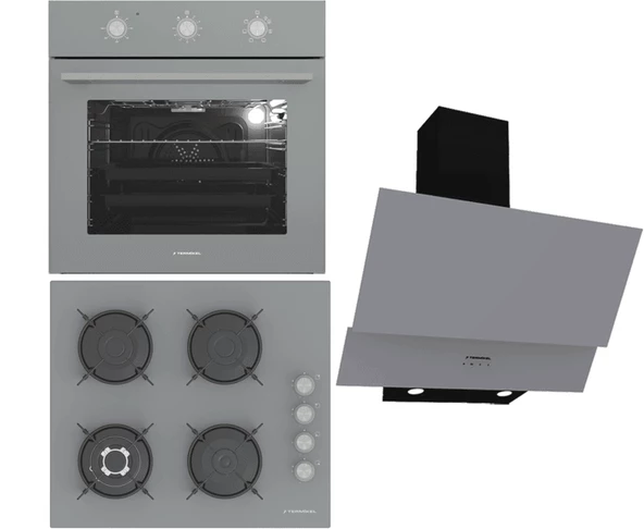 Termikel Ankastre Set (BO O6435C A + BH P6194C A + CH C6532C BA) ürün görseli 1