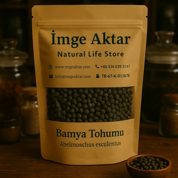 Bamya Tohumu 100g ürün görseli