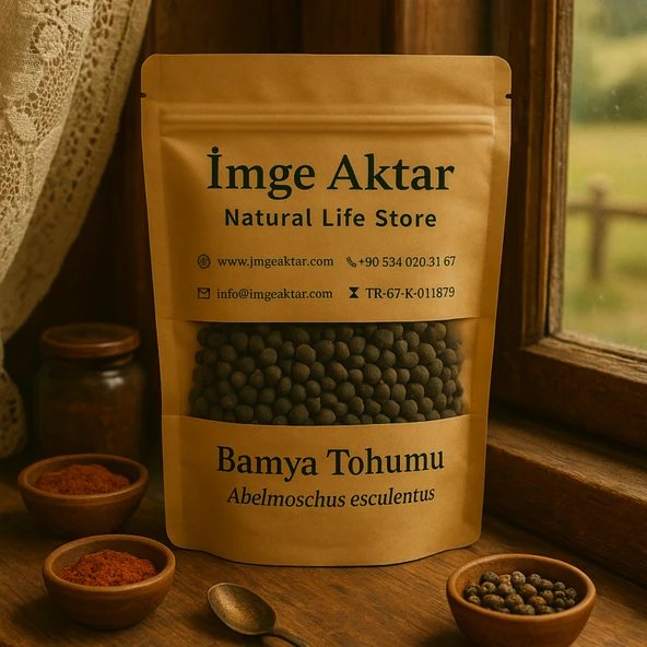 Bamya Tohumu 100g - Resim 2