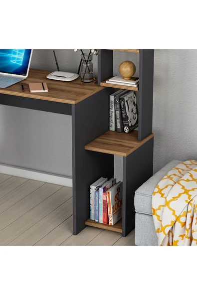 Betroya Olivia Çalışma Masası Antrasit - 5