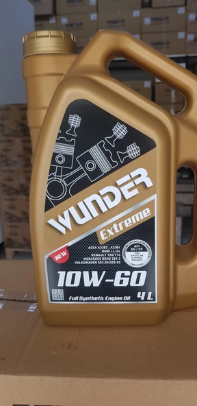 WUNDER 10W60 4LT MOTOR YAĞI  2024  WUNDER OIL