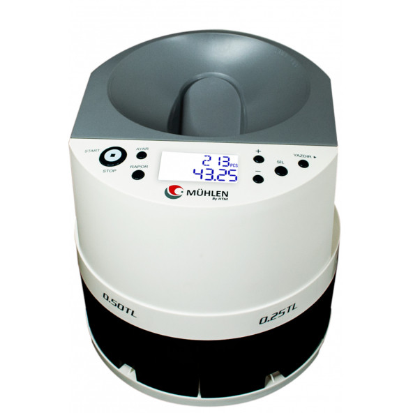 MÜHLEN Jet 5 Hızlı Bozuk Para Sayma ve Ayrıştırma Makinesi En Hızlısı - 3