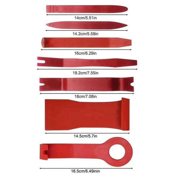 Carstar HM-798 Araç İçi Ses Sistemi Sökme - Lastik Sökme - Kapı Düzeltme Çıkarma Seti - 6