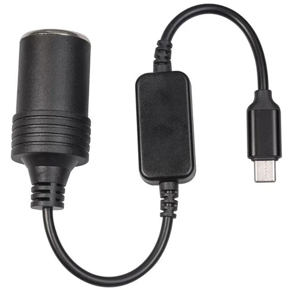 Powermaster PM-24759 Type-C 5 Volt To 12 Volt Çakmak Fiş Çevirici - 4