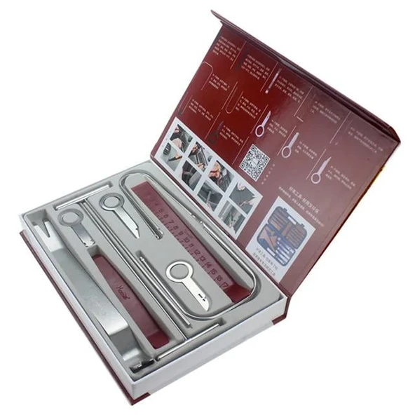 Carstar HM-1798 Araç İçi Ses Sistemi Sökme - Lastik Sökme -  Kapı Düzeltme Çıkarma Seti - 8