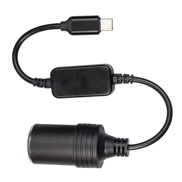 Powermaster PM-24759 Type-C 5 Volt To 12 Volt Çakmak Fiş Çevirici - 2