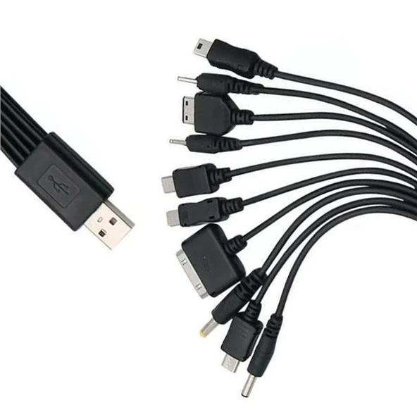 Powermaster 10'Lu USB Çoklu Şarj Aleti - 5