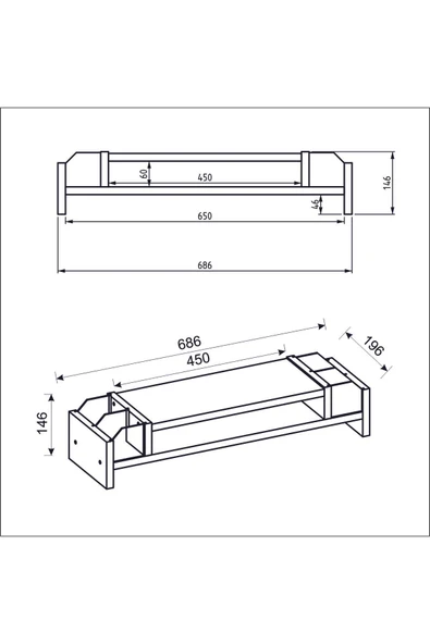 Betroya Çınar Monitör Yükseltici - Resim 3