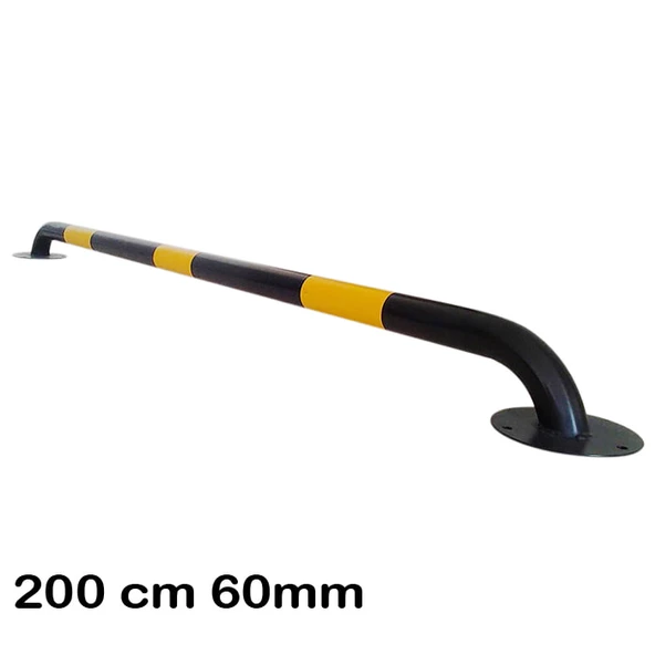 Park Stoperi Demir Otopark Stoperi Araç Stoperi Otopark Bariyeri Fiyatı 200cm Q60mm 3mm - 1