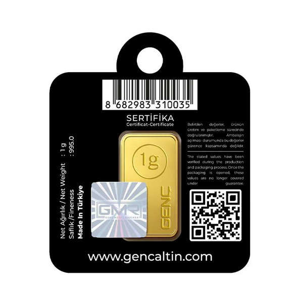 RimaGold 1 gr 24 Ayar GMR Gram Altın - 2