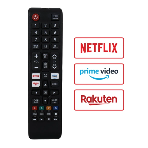 Ayt Samsung Netflix Prime Video Rakuten Tuşlu Lcd Led TV Kumandası BN59-01315B Uzaktan Kumanda - 2