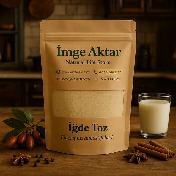 İğde Çekirdeği Tozu 150g - Resim 1