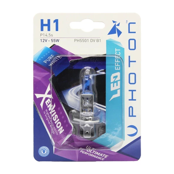 H1 12V 55W XEN VISION (TEKLI BLISTER)