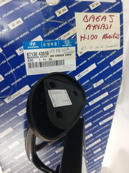 Orjinal Hyundaı H100 Minibüs Bagaj Kapak Aynası Orjinal Mobis 8713043010 - 8