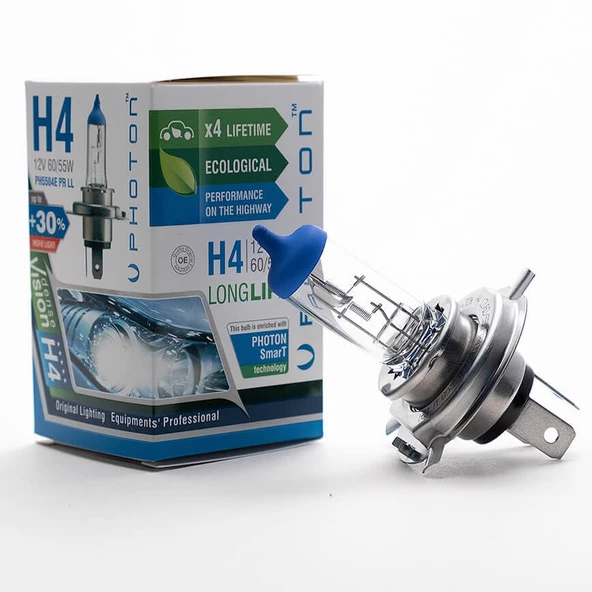 H4 12V 60/55W ECO +%30 FAZLA ISIK