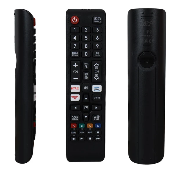 Ayt Samsung Netflix Prime Video Rakuten Tuşlu Lcd Led TV Kumandası BN59-01315B Uzaktan Kumanda - 4