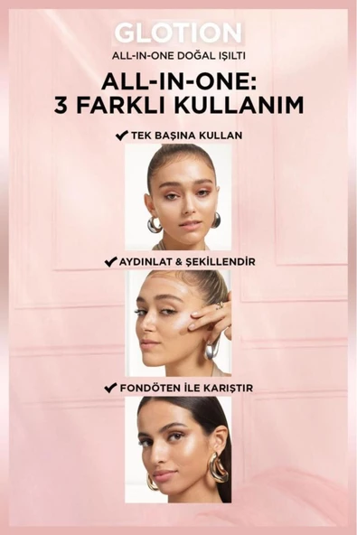 L'Oreal Paris Glotion All-In-One Doğal Işıltı 901 - Fair Glow 40 ml - 2