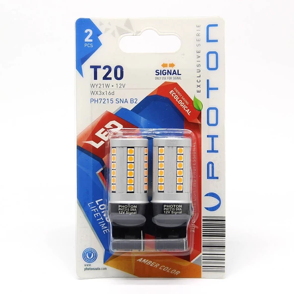 T20 WY21W AMBER SINYAL LED