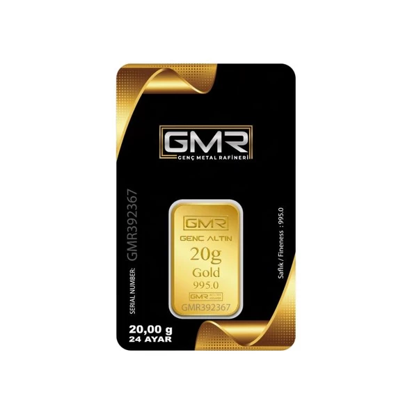 RimaGold 20 gr 24 Ayar GMR Gram Altın