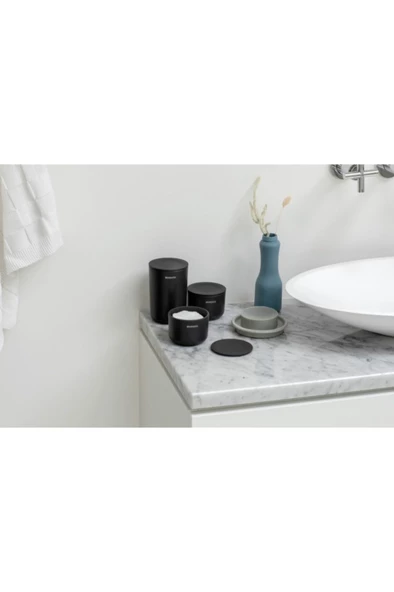Brabantia Renew Dark Grey 3lü Kapaklı Plastik Düzenleyici - 3