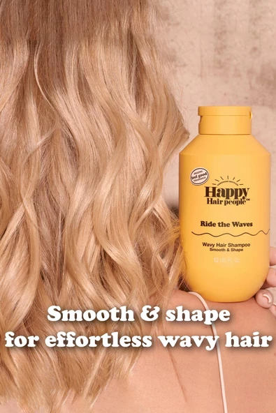 Happy Hair People Dalgalı Saç Şampuanı 355ML - Resim 3