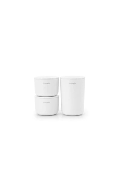 Brabantia Renew Whıte 3lü Kapaklı Plastik Düzenleyici - 2