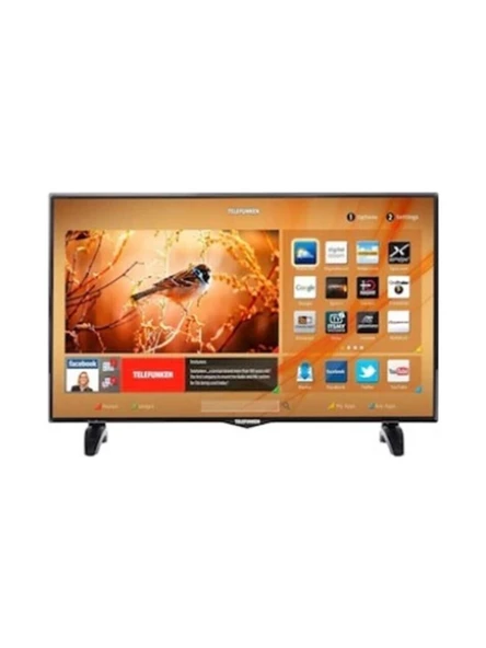 Telefunken 43TF8580A 43" 109 Ekran Dahili Uydu Alıcılı Full HD Smart Android LED TV