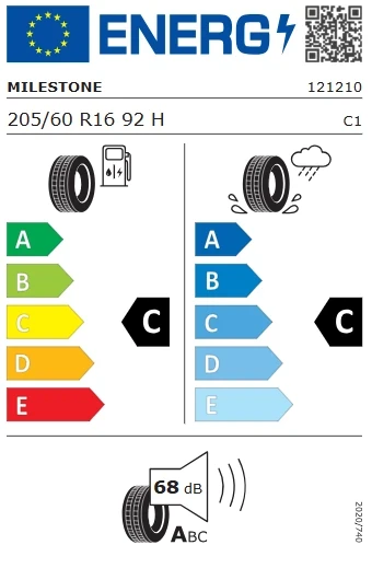 Milestone CarMile 205/60 R16 92H Yaz Lastiği - 2025 - 2